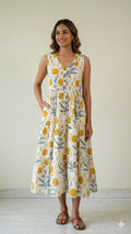 Genda Phool Tier Dress